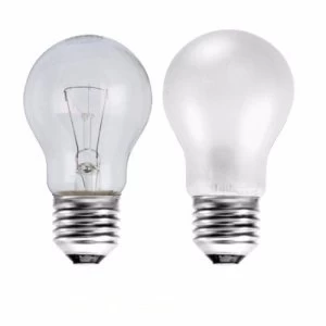 Image of Status 150W Edison Screw GLS Bulb - Clear - Single