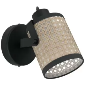 Image of Netlighting Ruscomb Single Spotlight Black