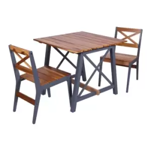 Image of Tramontina Feelings 3 Pcs Dining Set - Grey