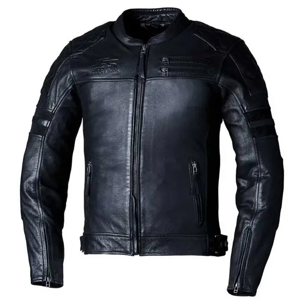 Image of RST IOM TT Hillberry 2 CE Leather Jacket Men Black Size 40