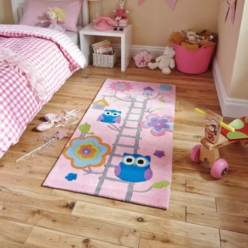Image of Think Kids 5648 Pink 70cm x 140cm Rectangle - Pink