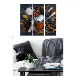 Image of MDF1914130 Multicolor Decorative MDF Painting (3 Pieces)