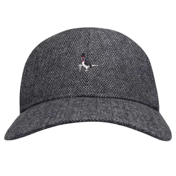 Image of Jack Wills Brigsley Herringbone Wool Cap - Grey