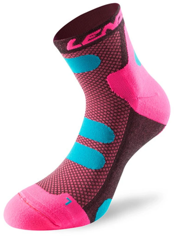 Image of Low compression socks Lenz 4.0 Rose Unisex 42/44