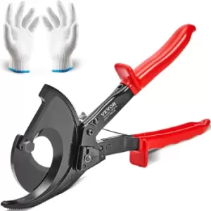 Image of VEVOR Ratcheting Cable Cutter 11" Ratchet Wire and Cable Cutter Cut to 400mm²