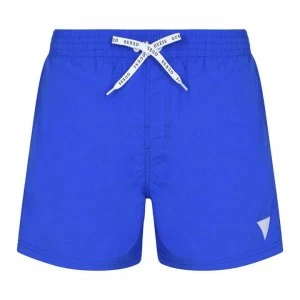 Image of Guess Swimming Shorts - Blue G7R4