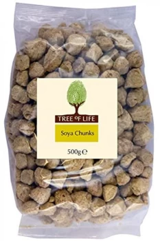Image of Tree of Life Soya Chunks - 500g x 6