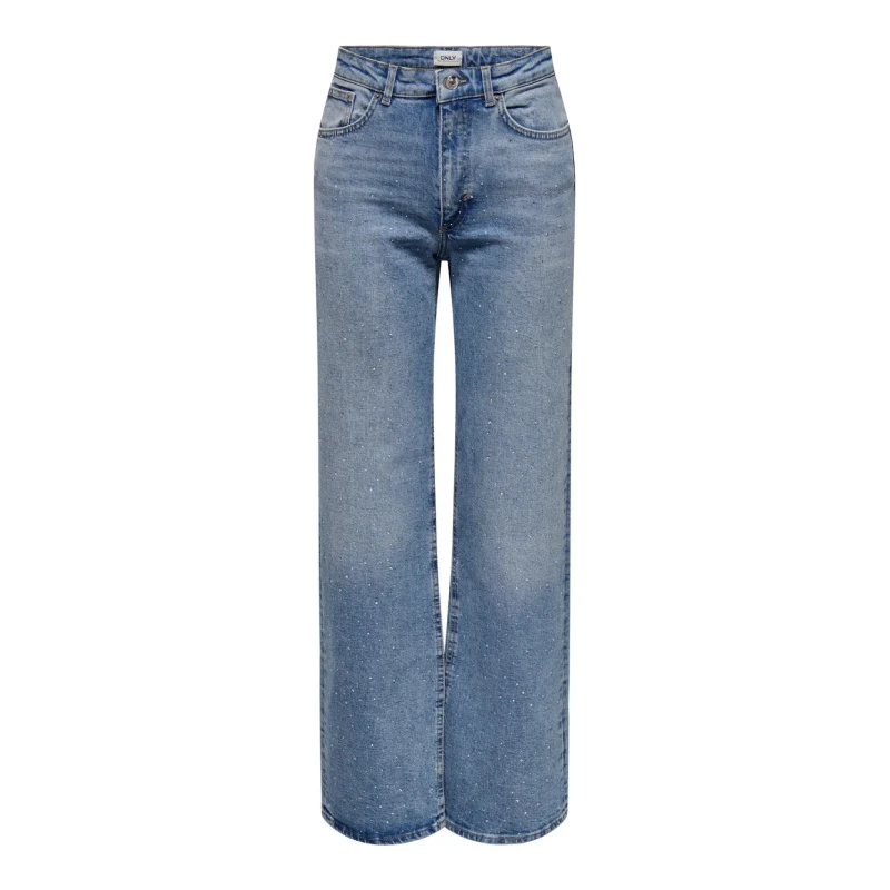 Image of Only Womens wide leg jeans Only Juicy Bleu Female 29x32