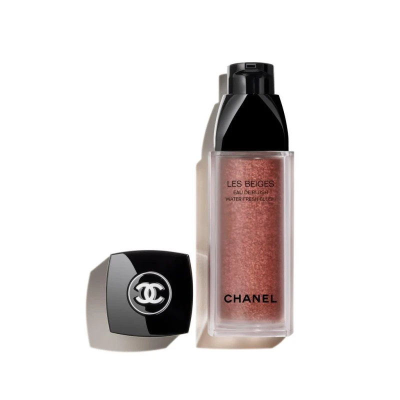 Image of Chanel Les Beiges Water-Fresh Blush liquid blusher shade Intense Coral 15 ml