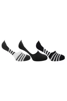 Image of Invisible Trainer Socks (Pack Of 3)