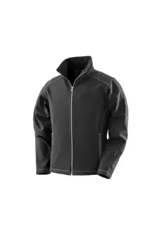 Image of Work-Guard Treble Stitch Soft Shell Jacket