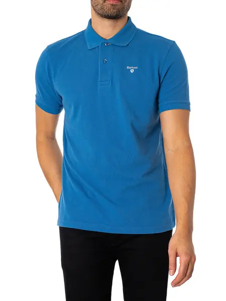 Image of Sports Logo Polo Shirt