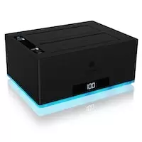 Image of IcyBox Docking & Clone Station for 2x HDD/SSD