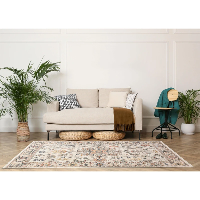 Image of Ultimate Rug NOVA TRADITIONAL FLOYD Cream unisex 80x150cm