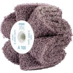 Image of PFERD 44642203 HORSE POLINOX grinding wheel with thread M 14 100 x 50 Mm corundum A 280 design PNG 100 mm 5 pc(s)