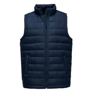Image of Portwest Mens Aspen Lightweight Padded Gilet Navy 3XL