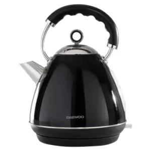 Image of Daewoo SDA1577 Kensington 1.7L 3KW Pyramid Kettle - Black