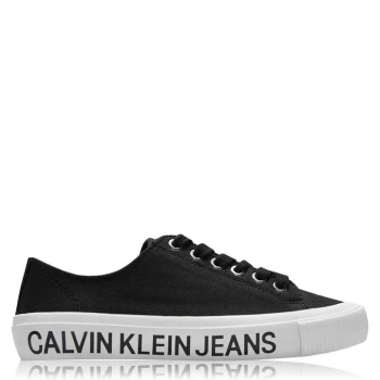 Image of Calvin Klein Jeans DT Low Top Trainers - Black