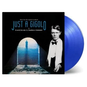 Image of David Bowie / Marlene Dietrich - Revolutionary Song / Just A Gigolo Transparent Blue Coloured Rsd 2019 Vinyl