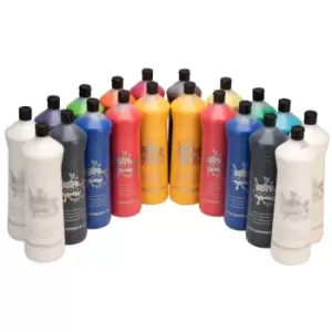 Image of Scola AM600/20/A Artmix Ready-mix Paint 600ml 20 Assorted