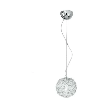 Image of Fan Europe Lighting - Fan Europe ASTRA Pendant Ceiling Light Chrome, Crystals 20x22cm