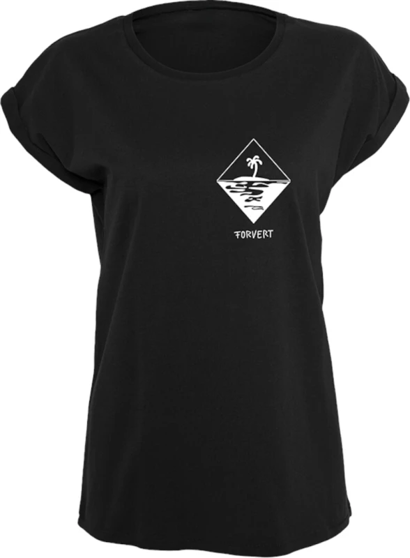 Image of Brandit Forvert Pasadena Ladies T-Shirt, black, Size L for Women