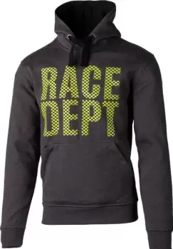 Image of RST Pullover Race Dept Ce Mens Textile Hoodie Grey 42