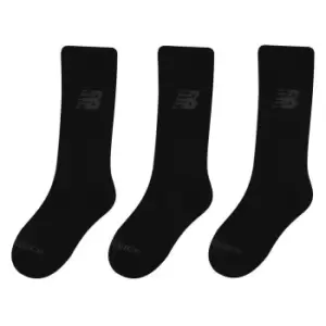 Image of New Balance Socks 3 Pack - Black