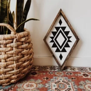 Image of CZM007 Multicolor Decorative Framed MDF Painting