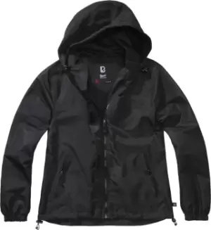Image of Brandit Summer Windbreaker Ladies Jacket, black, Size XS for Women, black, Size XS for Women