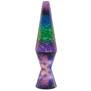 Image of Galaxy Colormax Glitter Lava Lamp