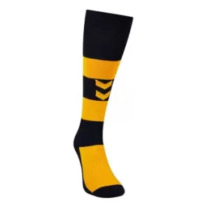 Image of Hummel Wasps Replica Socks Junior Boys - Black