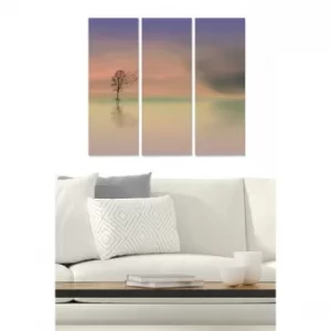 Image of MDF3358468 Multicolor Decorative MDF Painting (3 Pieces)