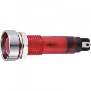 Image of Standard indicator light with bulb Red B 406 24