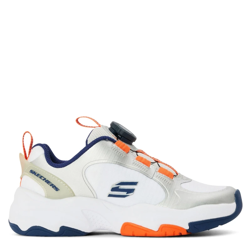 Image of Skechers Retrotech Silver/Multi unisex C11 (28.5)