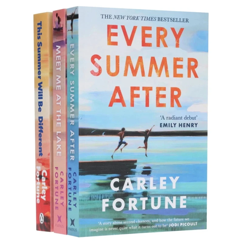 Image of Carley Fortune 3 Books Collection Set Meet Me At The Lake Carley Fortune Books