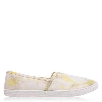 Image of Slazenger Canvas Slip On Pumps - Multi