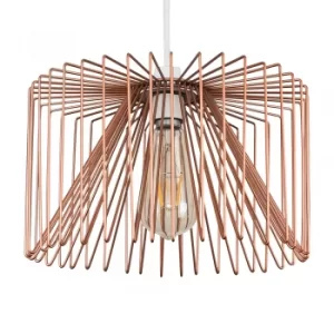 Image of Amadeus Wire Pendant Shade in Copper