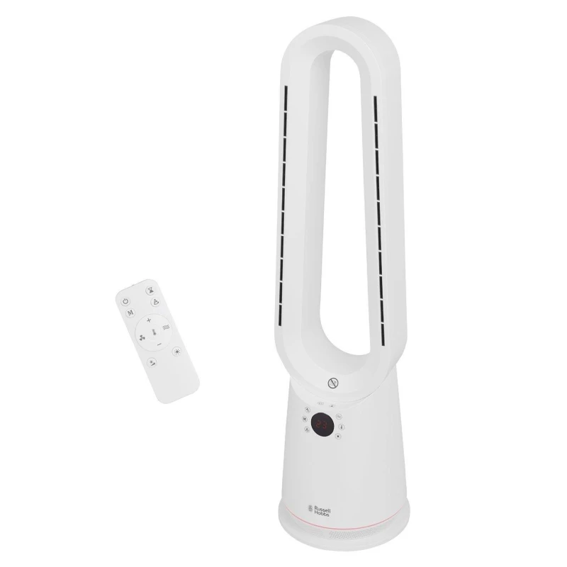 Image of Russell Hobbs RHBHC2030W Bladeless Heat and Cool Fan with Remote White unisex One Size