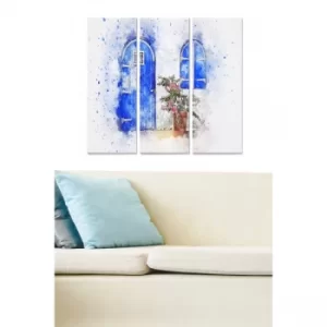 Image of MDF2651943 Multicolor Decorative MDF Painting (3 Pieces)