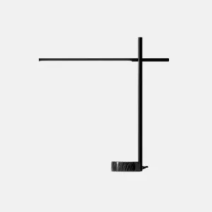 Image of Tubs Integrated LED Table Lamp 10.5W 403lm 3000K Metallic Black