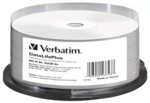 Image of Verbatim DataLifePlus BD-R 25 GB 25 pc(s)