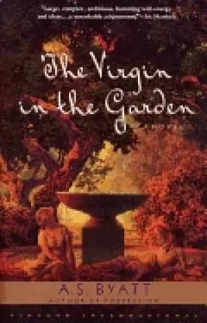 Image of virgin in the garden