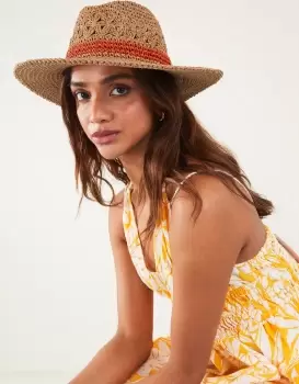 Image of Accessorize Womens Band Fedora, Size: One Size