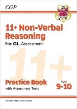 Image of 11+ GL Non-Verbal Reasoning Practice Book & Assessment Tests - Ages 9-10 with Online Edition by CGP Books