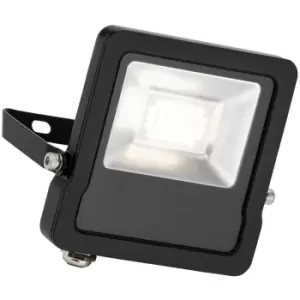 Image of Outdoor IP65 LED Floodlight - 20W Cool White LED - 1600 Lumens - Angled Bracket