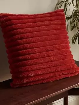 Image of Catherine Lansfield Cosy Ribbed Soft Cushion