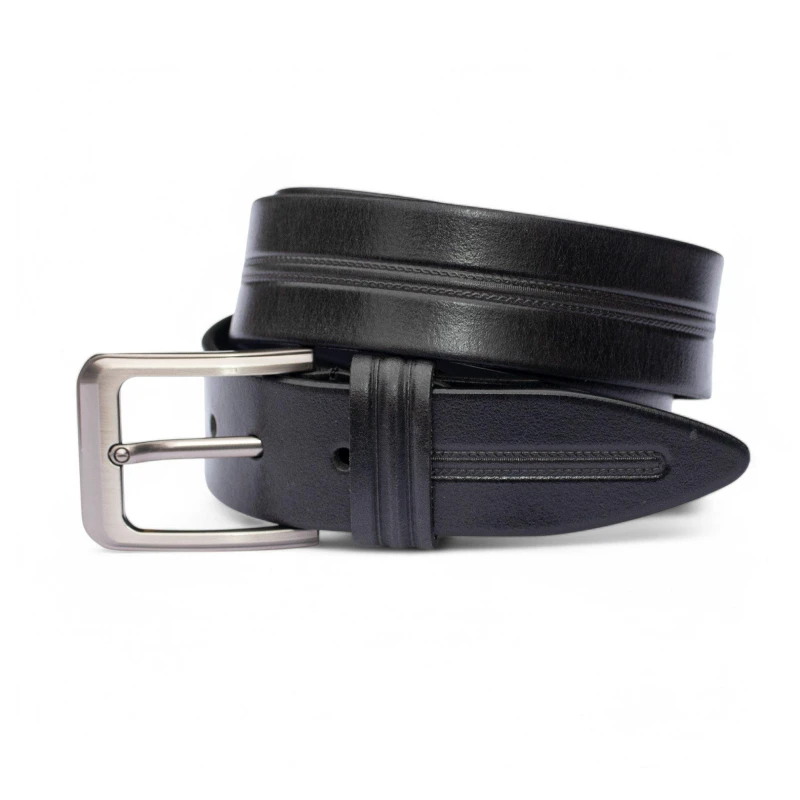 Image of PRIMEHIDE Leather Mens Leather Belts Black male L