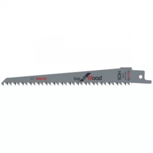 Image of Bosch 2608650614 Sabre Saw Blade S644 D HCS Wood 150x1.25mm 6TPI 2...