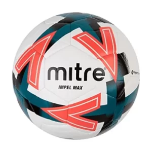 Image of Mitre Impel Max Training Ball White/Black/Orange/Green 4